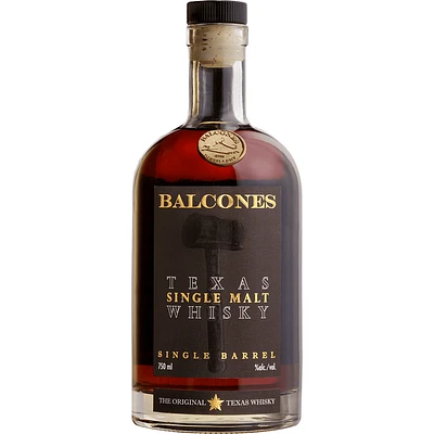 Balcones Single Malt Whiskey Wine Finish Cask Strength Barrel Select