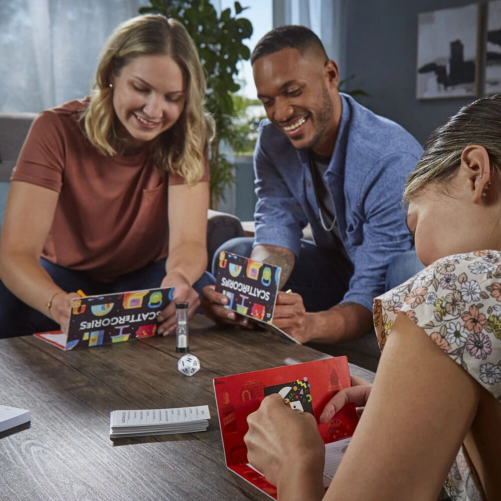 Classic Scattergories Game, Party Board Game for 2+ Players