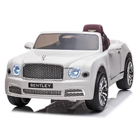 KidsVip 12V Bentley Mulsanne W/ RC- White