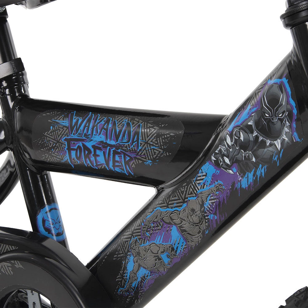 Marvel Black Panther 16-inch Bike, Black, by Huffy