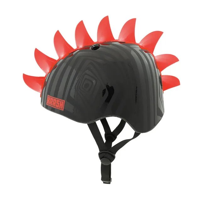led mohawk helmet