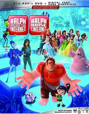 Ralph Breaks the Internet (Bilingual)  [Blu-ray+DVD+Digital]