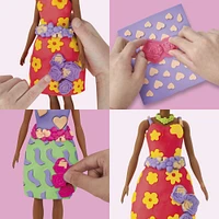 Play-Doh Barbie Fleurs et fleurons, recharges pour coffret de pâte à modeler