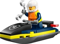 LEGO City Police Water Scooter Building Toy - Includes Police Office Minifigure - 30693