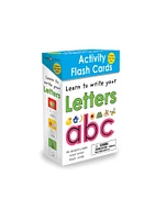 Wipe-Clean: Activity Flash Cards Letters - Édition anglaise