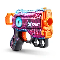 Pistolet à fléchettes Menace X-Shot Skins (8 fléchettes) par ZURU