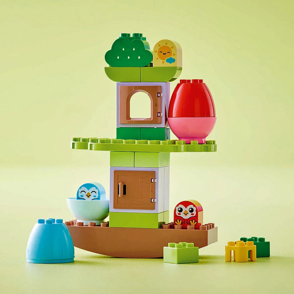 LEGO DUPLO Mon premier arbre d'équilibrage et d'empilage Jouet éducatif, Ensemble de construction pour un jeu créatif 10440