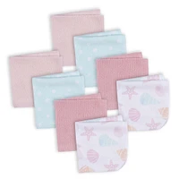 Koala Baby - Débarbouillette en Tricot Rose - Paquet de 8