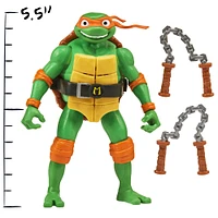 Les Tortues Ninja Mutantes: Mutant Mayhem Figurine Michelangelo Deluxe Ninja Shouts