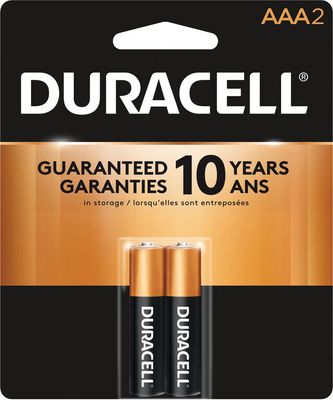 Duracell CopperTop  AAA Alkaline Batteies - 2 count