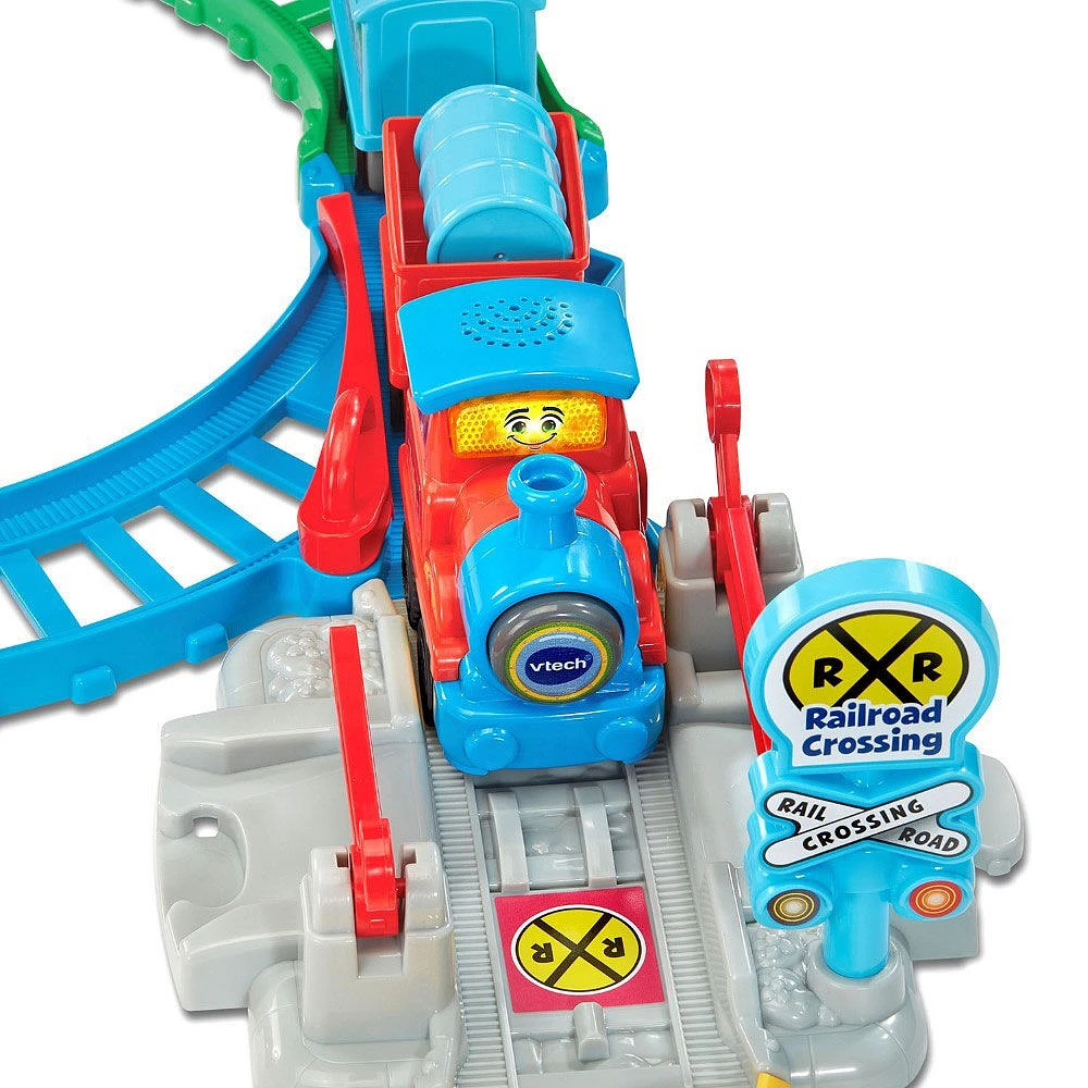 VTech Super circuit train éducatif + Adam train marchand