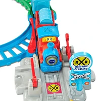 VTech Super circuit train éducatif + Adam train marchand