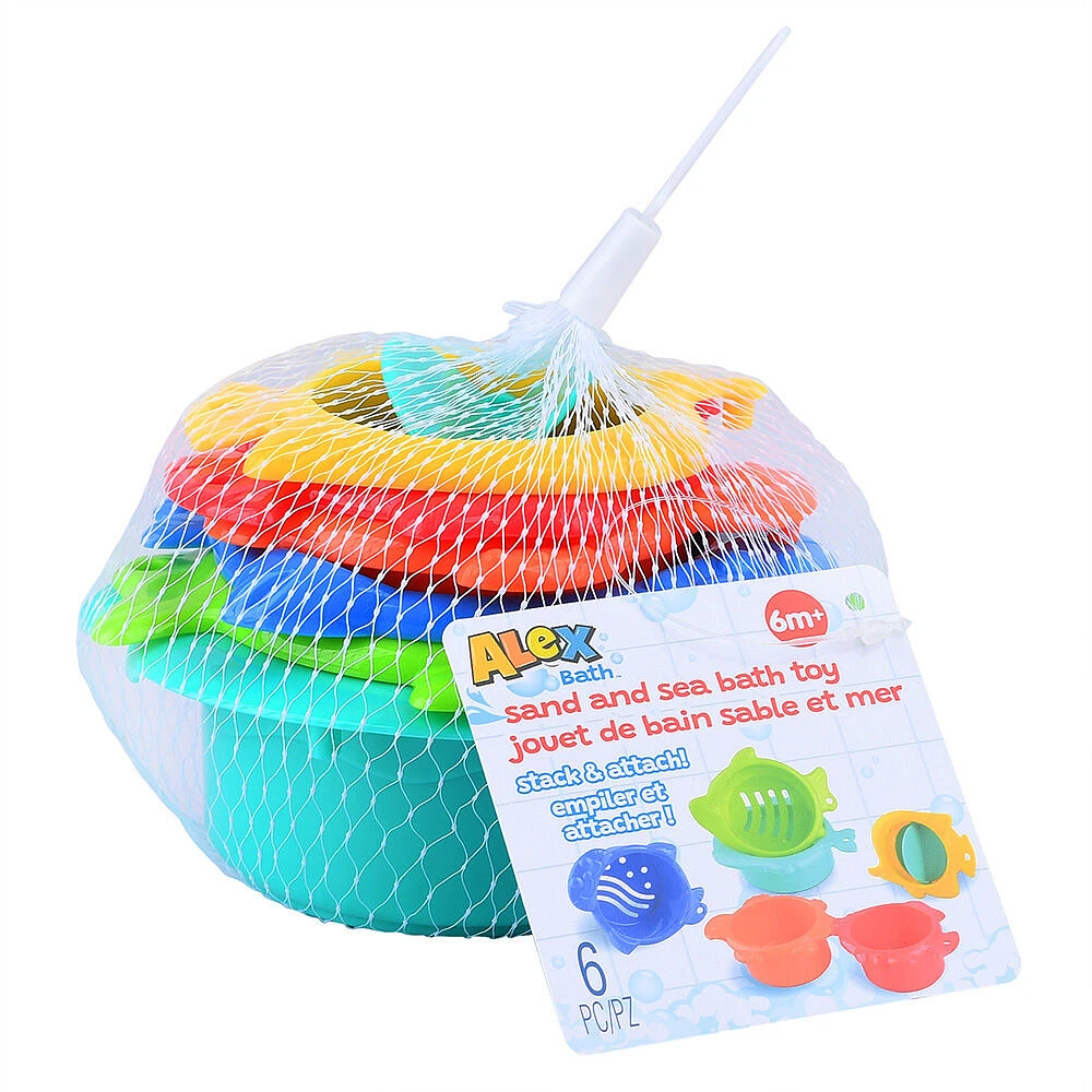 ALEX - Sand And Sea -Baby Bath Toys