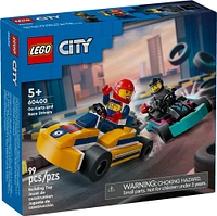 LEGO City Go-Karts and Race Drivers Toy Set for Kids 60400