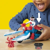 Play-Doh Marvel Captain America Moto-Slicer Playset