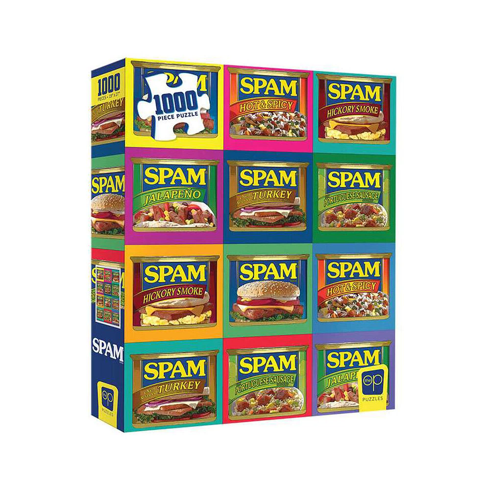 SPAM Brand "Sizzle. Pork. And. Mmm." 1000 Piece Puzzle - English Edition