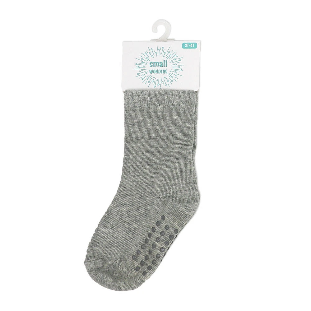 Small Wonder - Toddler  Sock, Grey 2T-4T