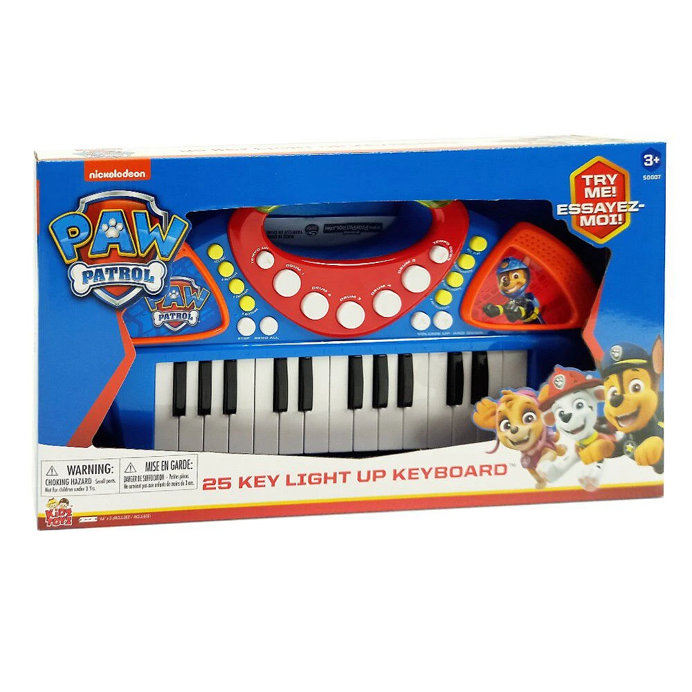 Paw Patrol 25 Key Light Up Keyboard