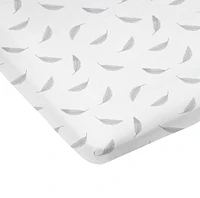 Kushies Drap contour pour parc Flannel Plume grise