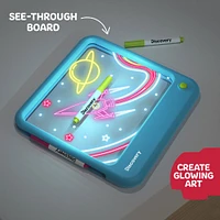 Tableau d'art lumineux de la tablette Discovery Neon Glow