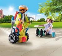 Playmobil - Starter Pack Secouriste avec gyropode