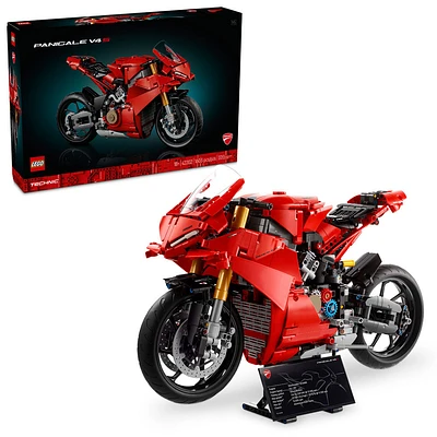 LEGO Technic Ducati Panigale V4 S Motorcycle Toy - Building Set for Adults, Men and Women, Ages 18+ - 42202