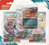 Emballage-coque 3 paquets Écarlate et Violet " Aventures Ensemble " Pokémon - Édition anglaise