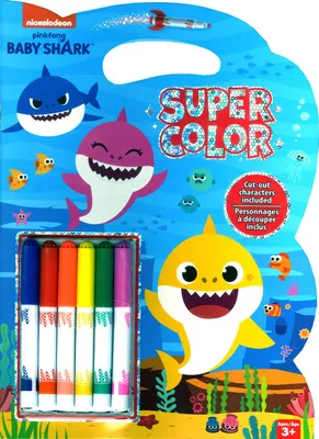 Crayola® Color Wonder Pinkfong Baby Shark Coloring Set, 1 ct - Harris Teeter