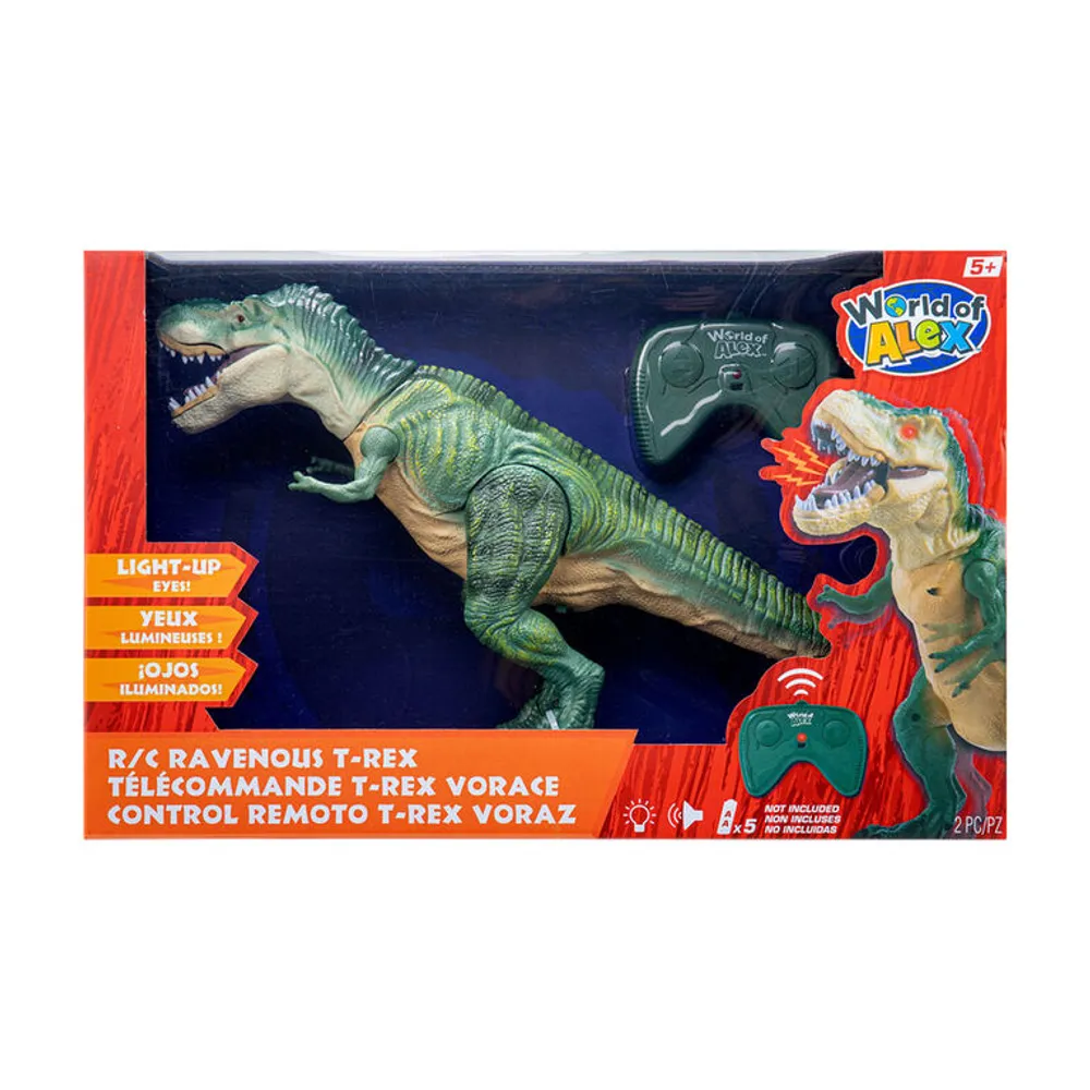 World Tech Toys Dino World RC Tyrannosaurus Rex