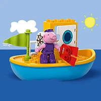 Ensemble LEGO DUPLO Le voyage en bateau de Peppa Cochon 10432