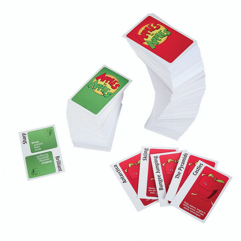 Coffret De Jeu Apples To Apples - Version Anglaise - les motifs peuvent varier