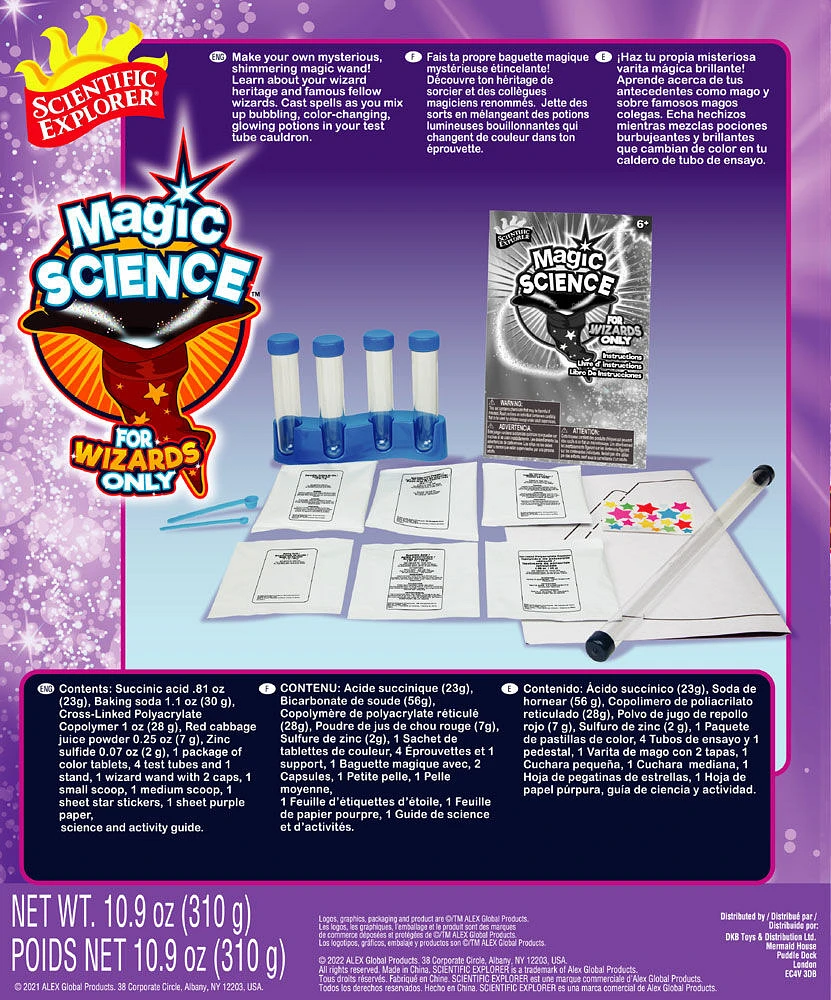 Sciences magiques réservées aux sorciers