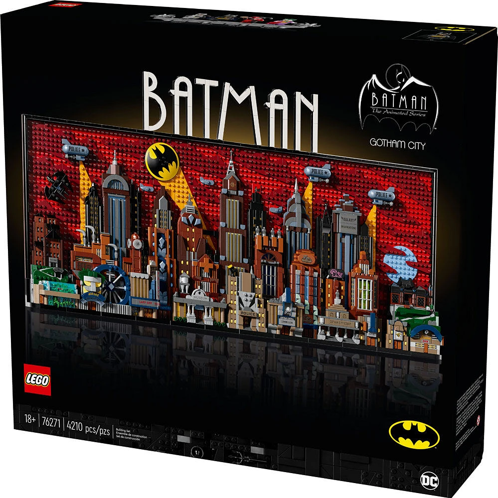 LEGO DC Batman: The Animated Series Gotham City Build and Display Set 76271