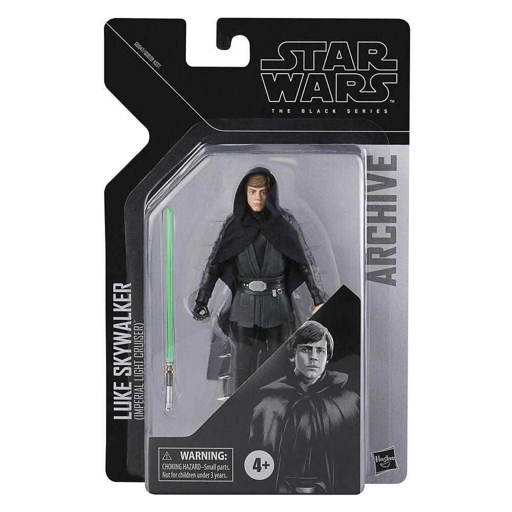 Star Wars The Black Series Archive Collection Luke Skywalker (Imperial Light Cruiser), figurine de collection Star Wars de 15 cm