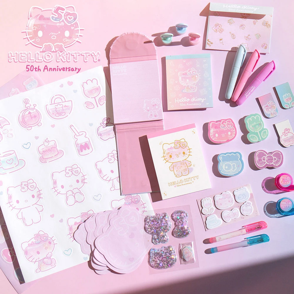 Hello Kitty 50th Mini Stationary - English Edition