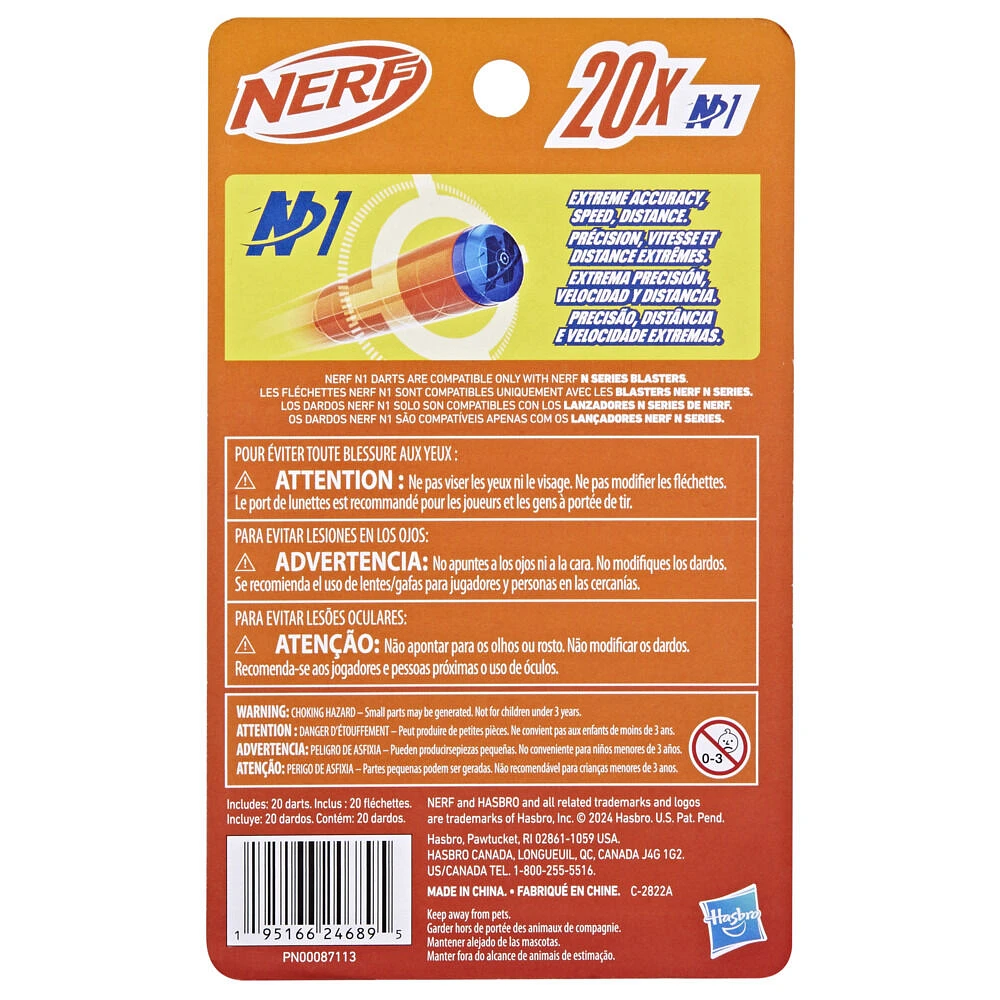 Nerf N Series N1 Darts 20x