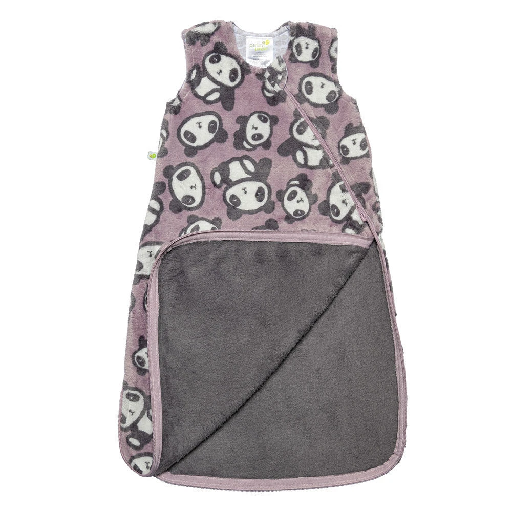 Perlimpinpin-Plush Sleep bag-PANDAS (1,5 TOG) - 0-6 months