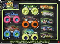 Hot Wheels Monster Trucks Glow-In-The-Dark Bundle - R Exclusive