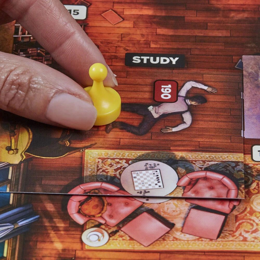 Clue Board Game Treachery at Tudor Mansion, Clue Escape Room Game - English Edition