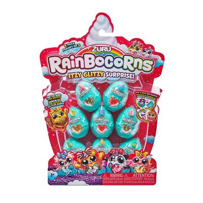 Rainbocorns ITZY GLITZY SURPISE Collectible Eggs(8Pack) by ZURU