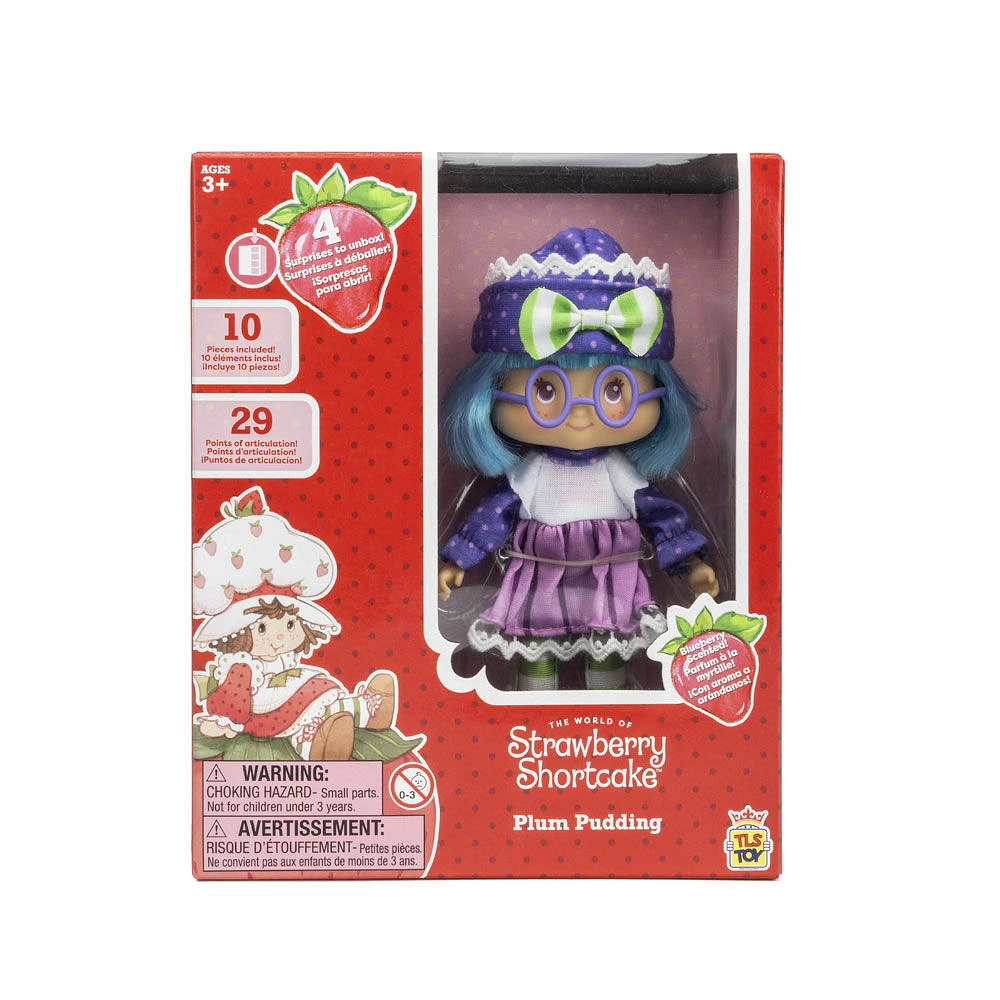 Strawberry Shortcake Plum Pudding 5.5" Fashion Doll