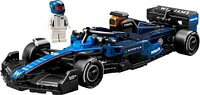 LEGO Speed Champions Voiture de course Williams Racing FW46 F1 , Ensemble de véhicule et de pilote 77249