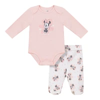 Minnie 2 Piece Pants Set Coral