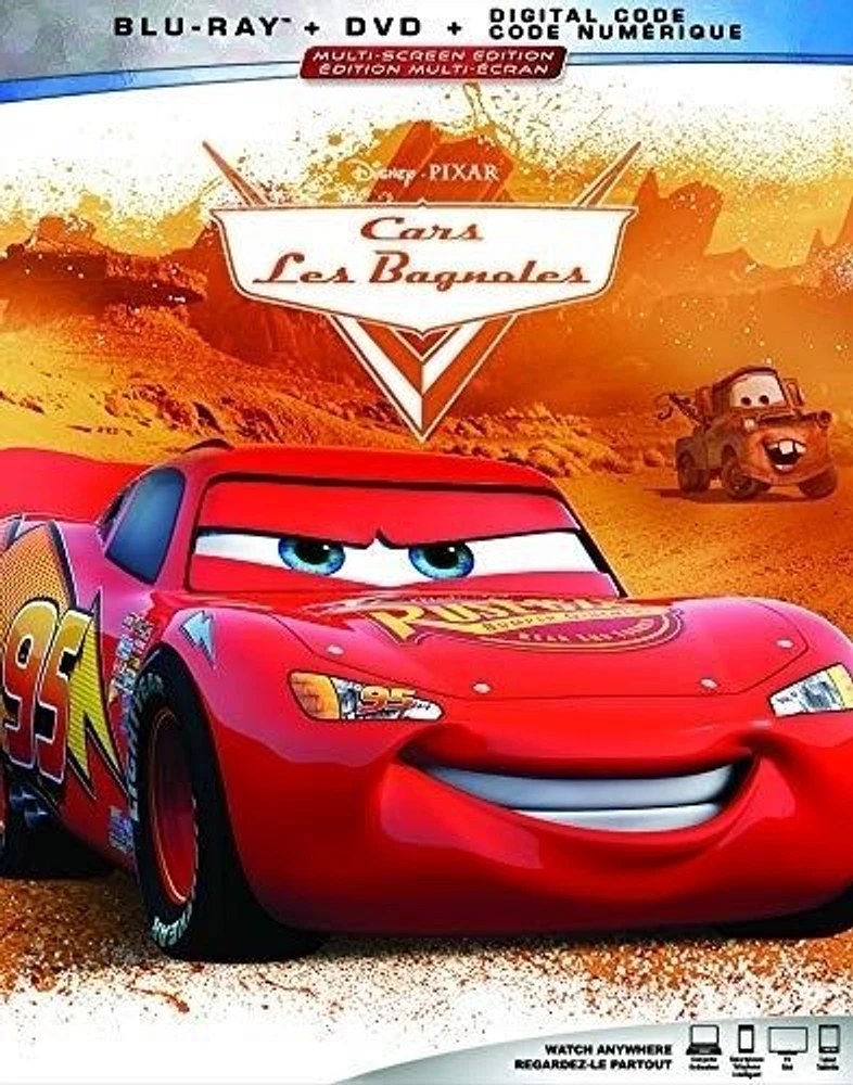 Cars [Blu-ray+DVD+Digital]