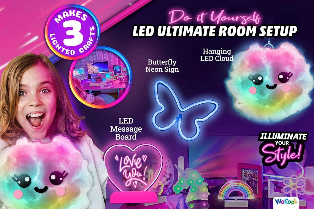 LumiGlow-DIY LED Ultimate Room Set Up