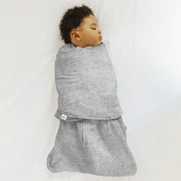 Swaddle Cotton Sleepsack - Grey Newborn