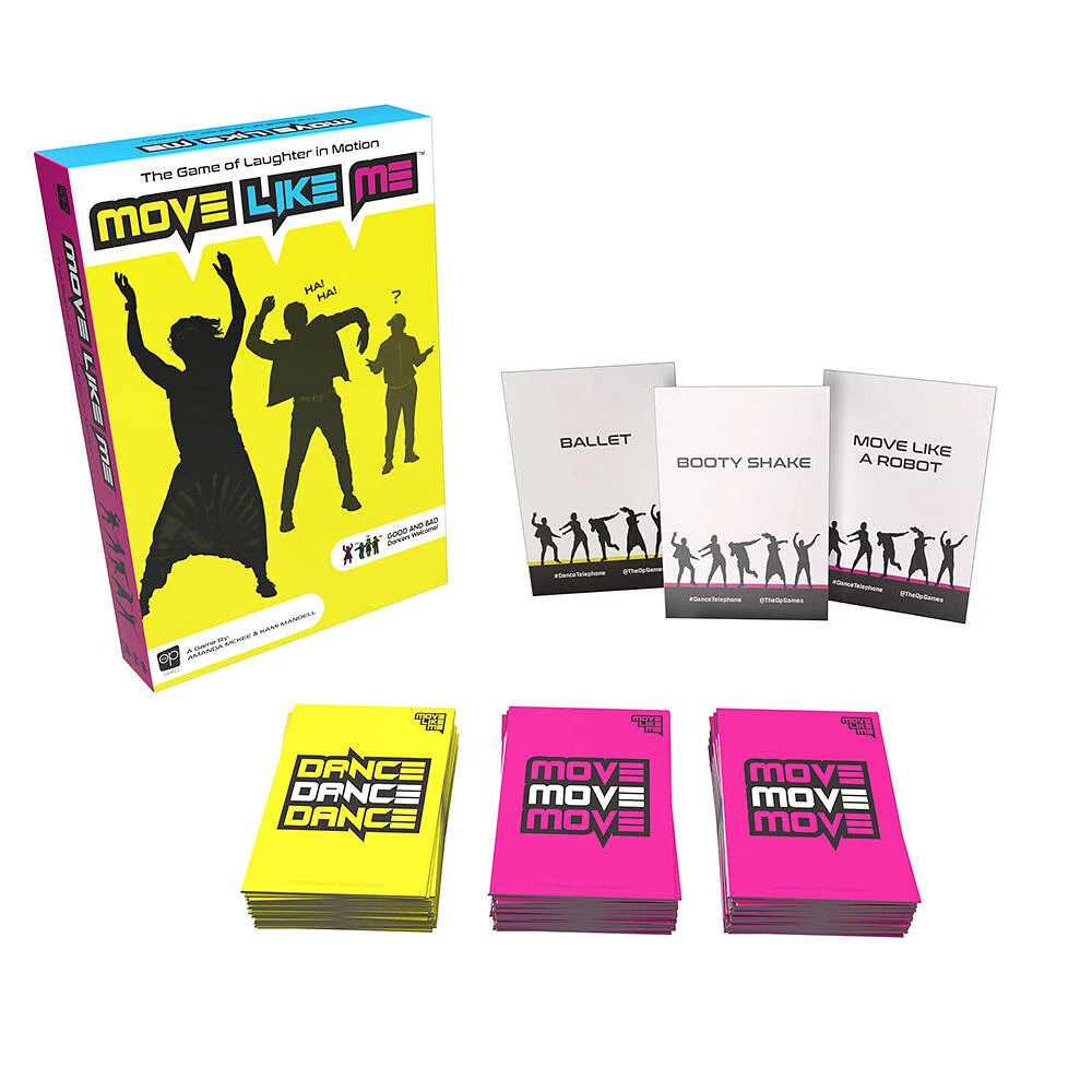 USAopoly Move Like Me Card Game - English Edition