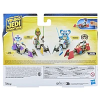 Star Wars Young Jedi Adventures Nash Durango Figure & Speeder Bike, Star Wars Toys, Preschool Toys 4 Inch