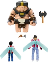 Minecraft A Well-Crafted Escape Figure Pack with 3 Action Figures & 4 Accessories Inspired by the Movie