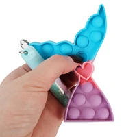 Lip Balm Pop It Keychain - Under the Sea